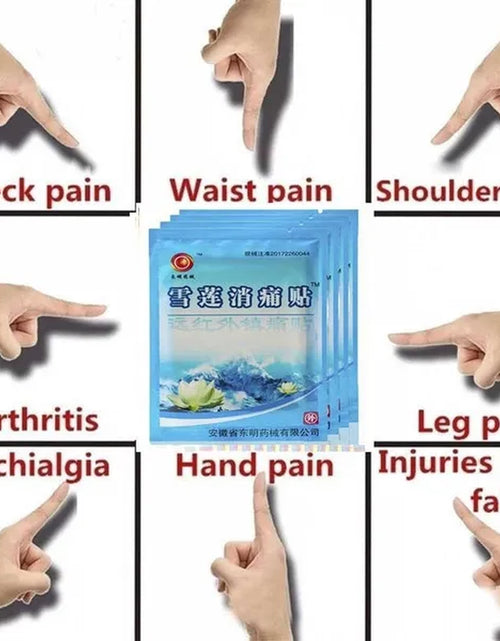 Load image into Gallery viewer, Professional Chinese Pain Patch Body Massager Meridians Arthritis Pain Relief Plaster for Back Neck Pain Relief Muscle Pain Relief Health Care
