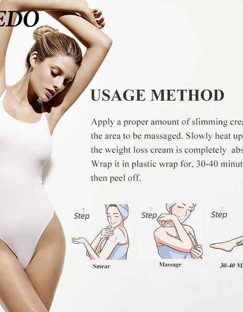Load image into Gallery viewer, Ginseng Slimming Cream Reduce Cellulite Lose Weight Burning Fat Health Care Cream Body Skin Whitening Cream
