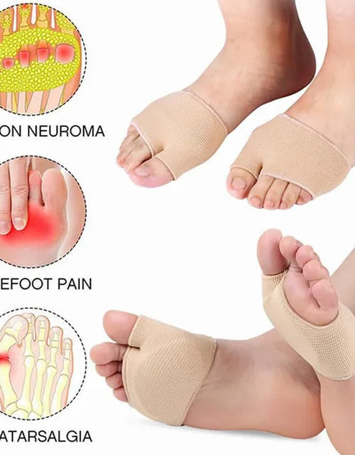 Load image into Gallery viewer, Foot Cushion – Foot Support Gel Sleeves for Forefoot Pain Relief and Support – Prevent Calluses and Blisters Absorbs Shock
