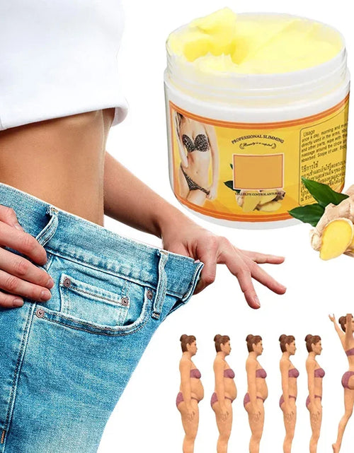 Load image into Gallery viewer, Ginger Fat Burning Cream Anti-Cellulite Full Body Slimming Weight Loss Massaging Cream Leg Body Waist Effective Reduce Cream
