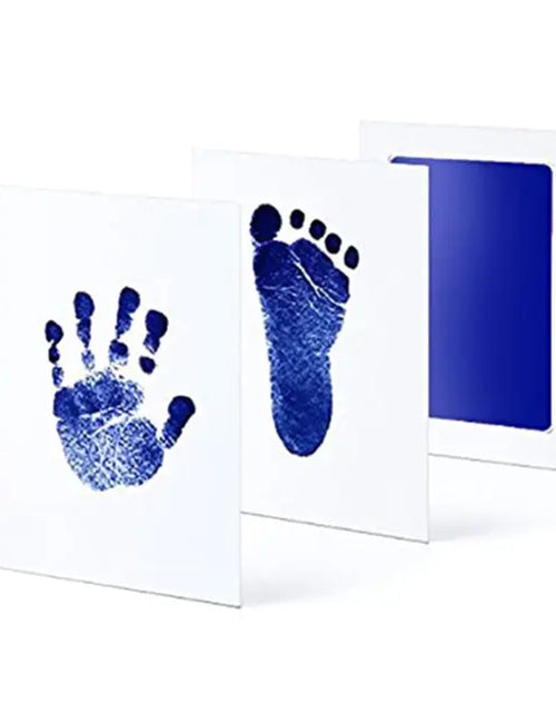 Load image into Gallery viewer, Baby Handprint Footprint Ink Pads Kits Pet Cat Dog Paw Print Souvenir Safe Non-Toxic Gifts 090C
