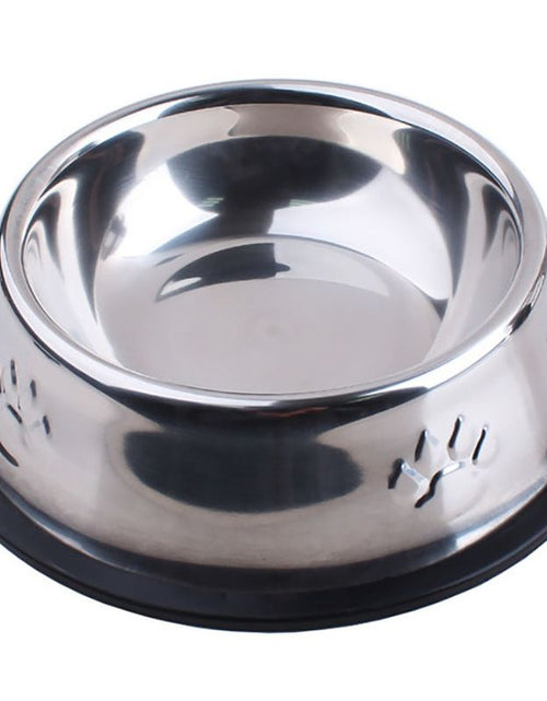 Load image into Gallery viewer, 6 Size Stainless Steel Dog Bowl for Dish Water Dog Food Bowl Pet Puppy Cat Pet Bowl Feeder Feeding Dog Water Bowl for Dogs Cats

