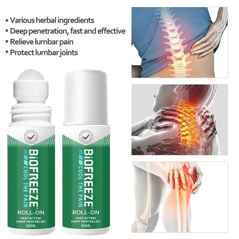 Pain Reliever Liquid with Menthol for Sore Muscles, Joint Pain and Arthritis Pain, 10/20/30/60ML