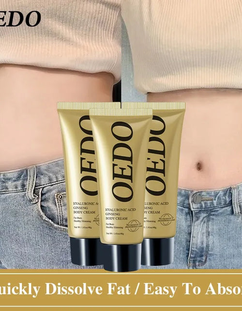 Load image into Gallery viewer, 3PCS Hyaluronic Acid Ginseng Slimming Cream Reduce Cellulite Lose Weight Burning Fat Slimming Cream Health Care Burning Creams
