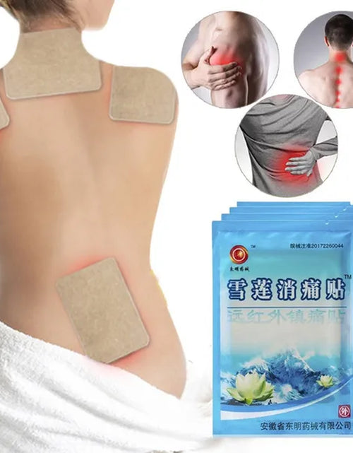 Load image into Gallery viewer, Professional Chinese Pain Patch Body Massager Meridians Arthritis Pain Relief Plaster for Back Neck Pain Relief Muscle Pain Relief Health Care
