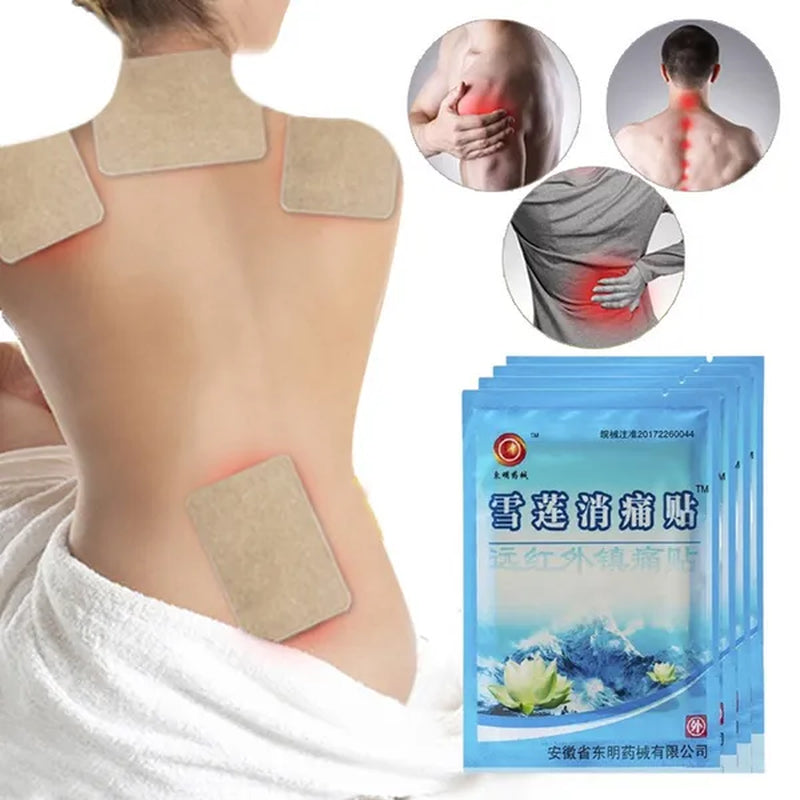 Professional Chinese Pain Patch Body Massager Meridians Arthritis Pain Relief Plaster for Back Neck Pain Relief Muscle Pain Relief Health Care