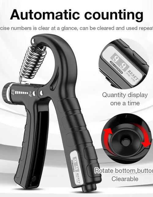 Load image into Gallery viewer, 5-60KG Hand Gripper Men Adjustable Finger Heavy Exerciser Strength Expander Hand Exercise Gym Fitness Training Wrist Gripper
