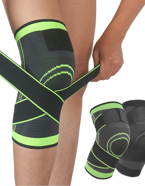 Load image into Gallery viewer, 1PC Compression Knee Sleeve Running Basketball Tennis Sports Knee Brace Support Knee Pain Joint Pain Arthritis Relief Knee Pad

