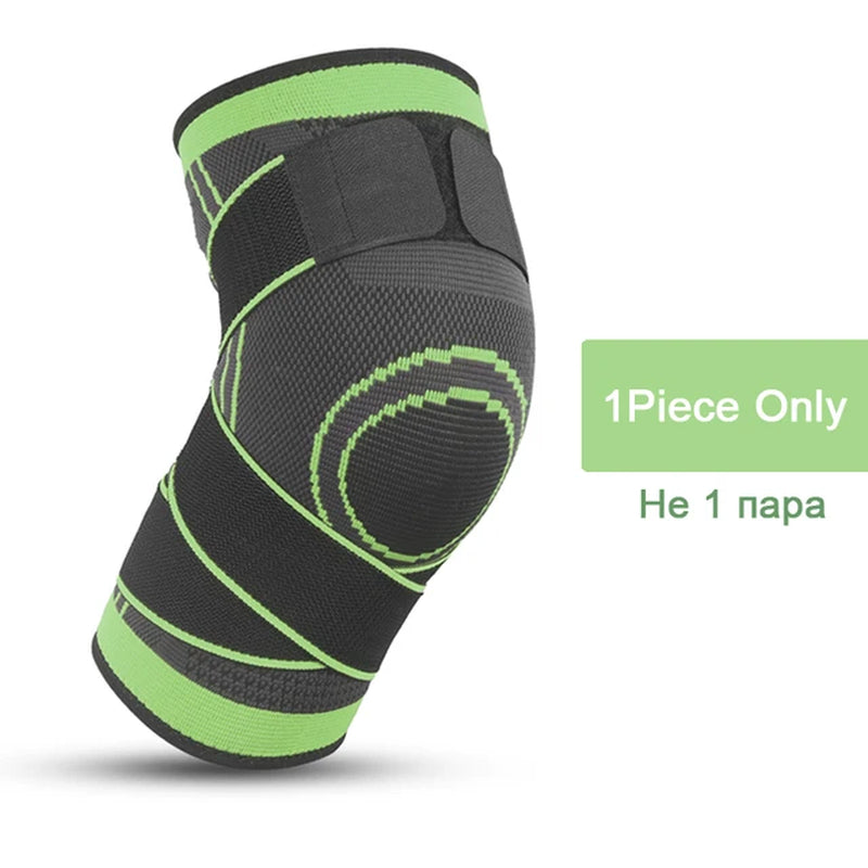1PC Compression Knee Sleeve Running Basketball Tennis Sports Knee Brace Support Knee Pain Joint Pain Arthritis Relief Knee Pad
