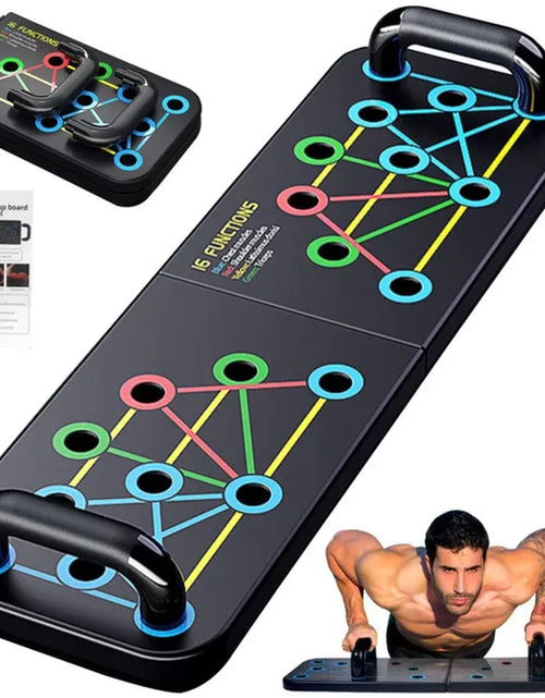 Load image into Gallery viewer, Push up Board Portable Multifunction Foldable Workout Equipments Push up Bar for Home Gym Equipment Bodybuilding Fitness Sports
