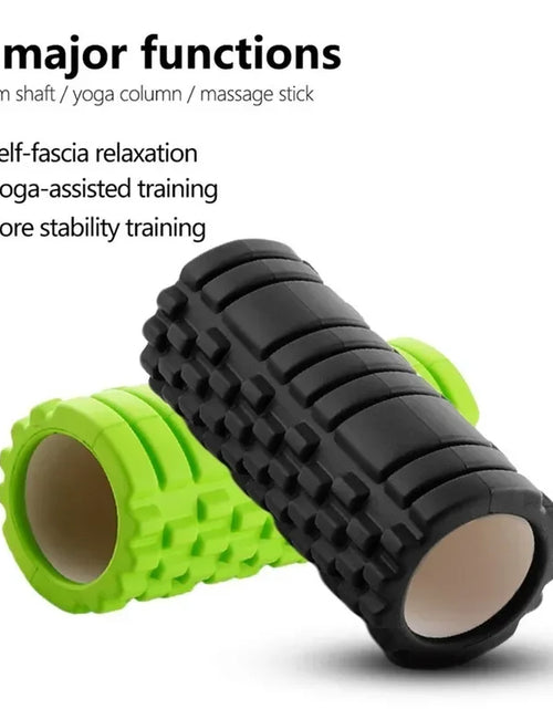 Load image into Gallery viewer, Yoga Block Fitness Equipment Pilates Foam Roller Fitness Gym Exercises Muscle Massage Roller Yoga Brick Sport Gym
