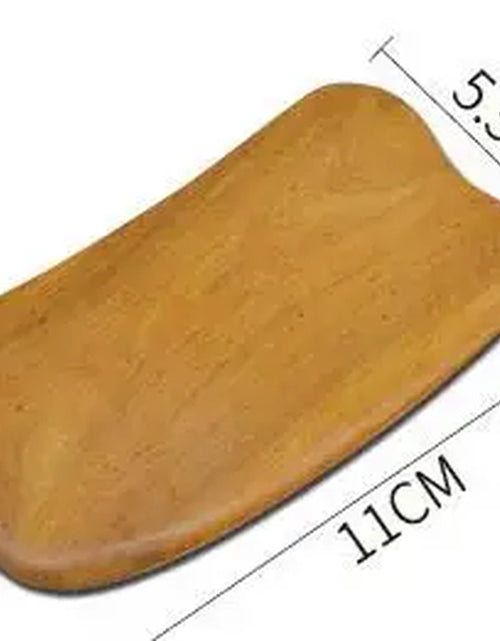 Load image into Gallery viewer, Manual Ma Ssager Sandalwood Scrapping Plate Natural Wooden Massager Massage Point Bar the Massage Health Care
